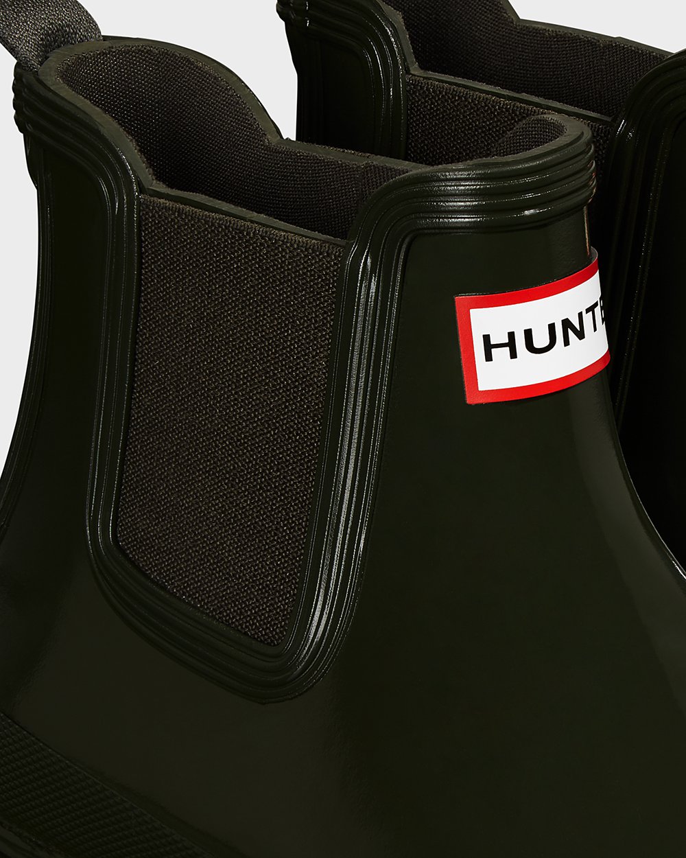 Botas Chelsea Hunter Feminina Verde Escuro Oliva - Original Gloss - 12WVALKQO